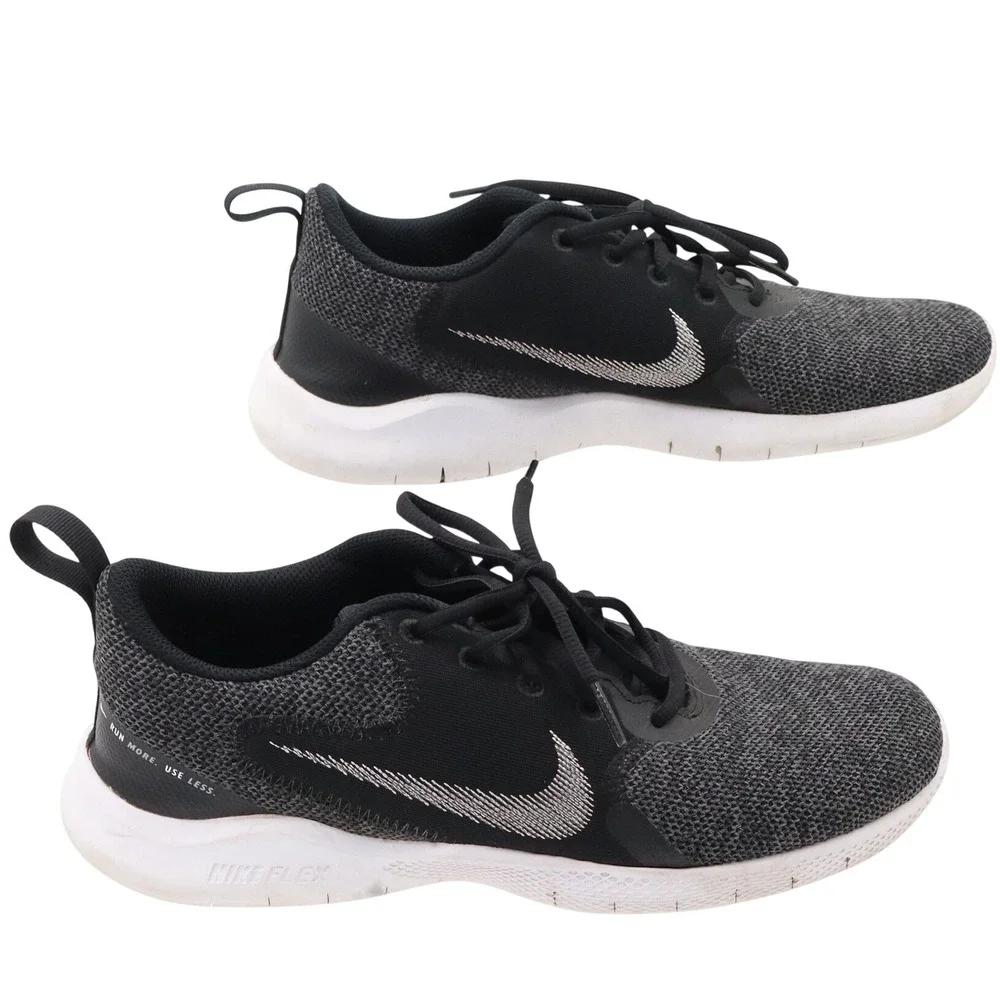 Nike Flex Experience Run 10 Women's 9.5 Black Grey Running Shoes